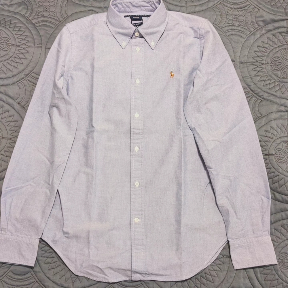 NWT WOMEN'S RALPH LAUREN OXFORD SIZE 8